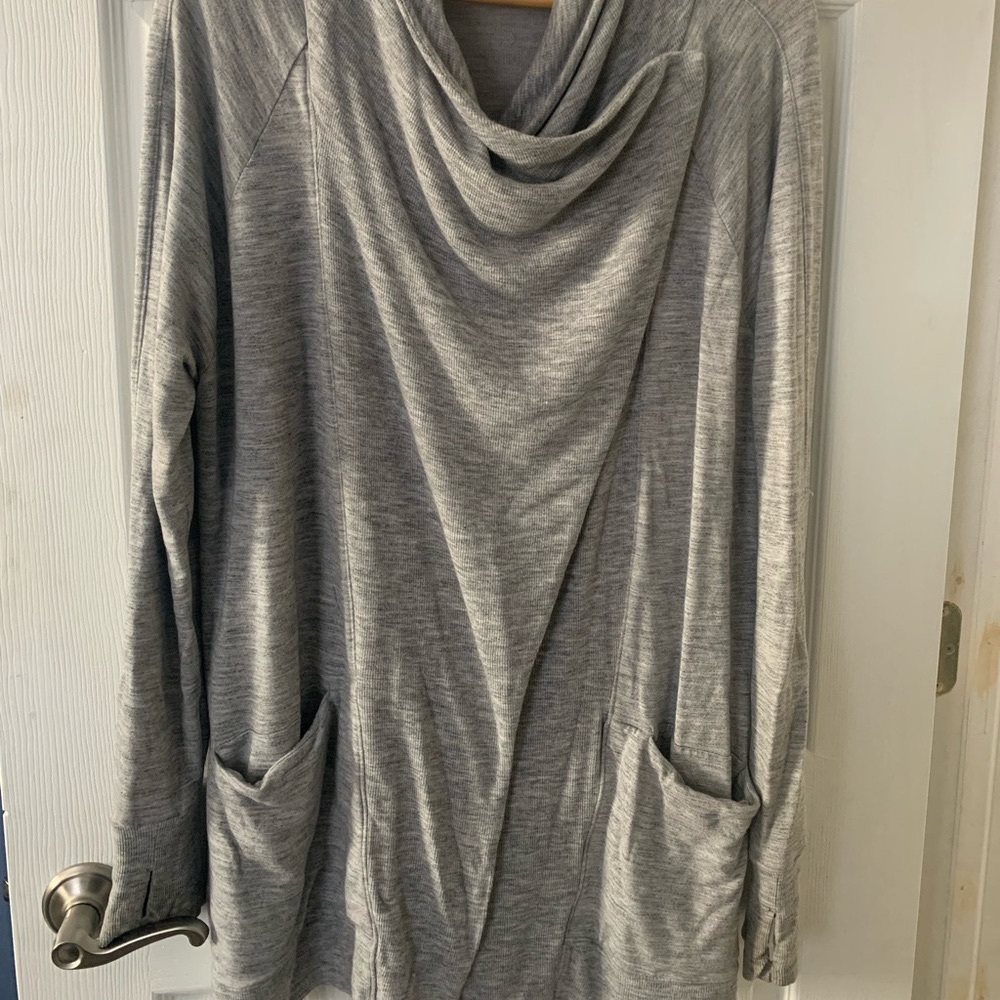 Athleta Studio Wrap Sweatshirt